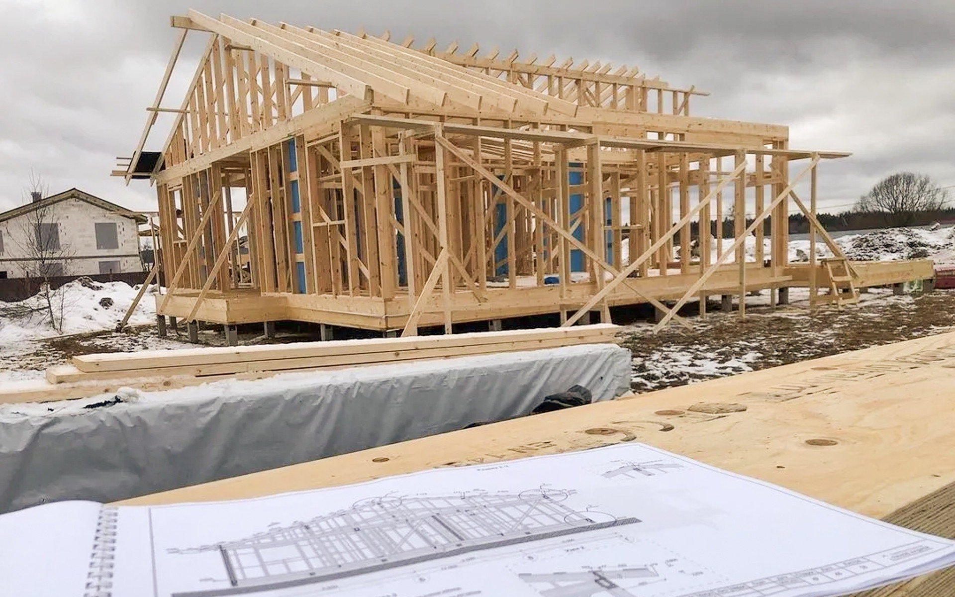 Light Timber Frame: Transport and On-Site Assembly