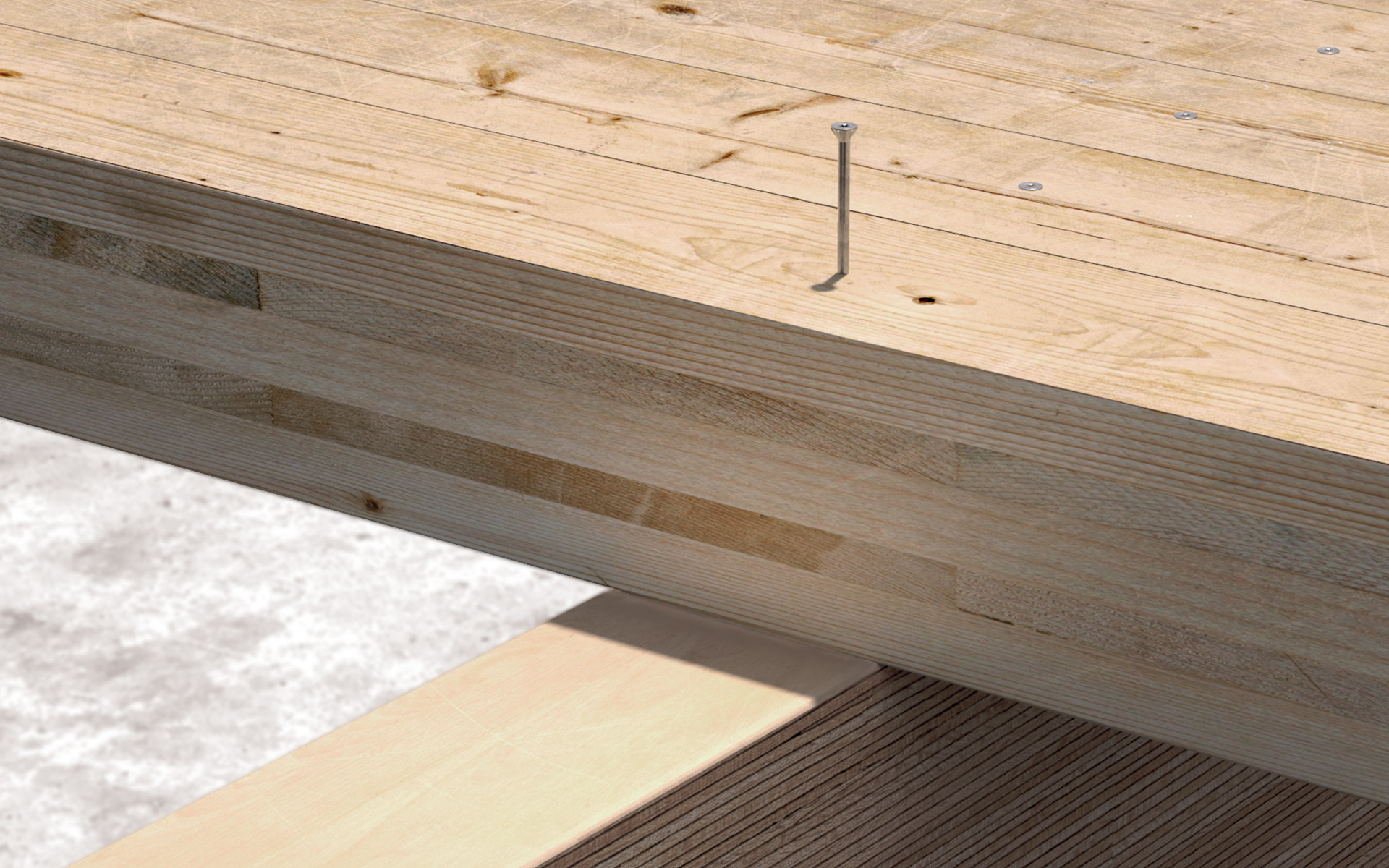 Viti per legno, connessione legno-legno