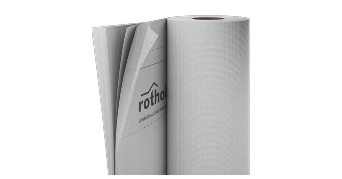 НЕПРОНИЦАЕМАЯ ПАРОИЗОЛЯЦИЯ | BARRIER ALU NET ADHESIVE 300 | ROTHOBLAAS